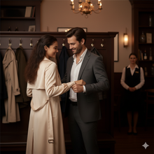 Laden Sie das Bild in den Galerie-Viewer, ARIANA | Mehrlagige goldene Halskette mit Blättern Münze und kleinen lila Kristall