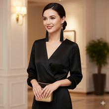 Laden Sie das Bild in den Galerie-Viewer, KIARA | Trendy Boho Ohrringe mit schwarzen Quasten