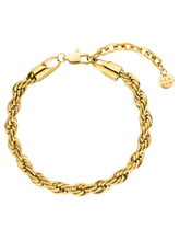 Laden Sie das Bild in den Galerie-Viewer, ICRUSH | DNA Armband gold
