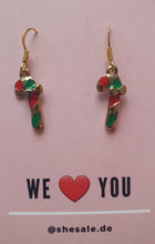 Laden Sie das Bild in den Galerie-Viewer, XMAS gold | Süße goldfarbene Ohrringe für Weihnachten mit verschiedenen Motiven