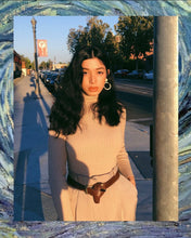 Laden Sie das Bild in den Galerie-Viewer, ABIGAIL | Klassische Resin Acryl Harz Ohrringe in beige braun marmoriertem Farbmuster