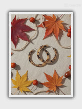 Laden und Abspielen von Videos im Galerie-Viewer, KENDALL | Coole Acryl Creolen Ohrringe mit beige braunem Leoparden Muster
