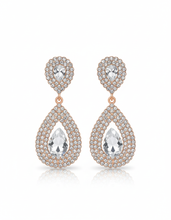 Laden Sie das Bild in den Galerie-Viewer, BRINLEY | Atemberaubende Statement Kristall Ohrhänger
