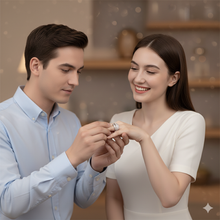 Laden Sie das Bild in den Galerie-Viewer, LUCIE | Atemberaubender Statement Ring mit klaren Kristallen
