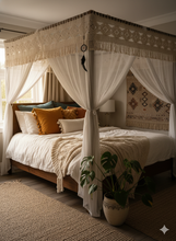 Laden Sie das Bild in den Galerie-Viewer, NAVAJO | Cooler schwarzer Traumfänger Schlüsselanhänger mit Halbedelsteinen und Federn
