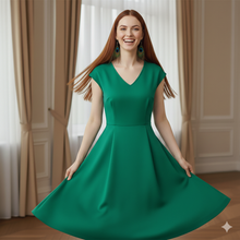 Laden Sie das Bild in den Galerie-Viewer, MAYSA | Tolle blau grüne Pfauen Feder Boho Statement Ohrringe Ohrhänger
