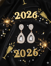 Laden Sie das Bild in den Galerie-Viewer, BRINLEY | Atemberaubende Statement Kristall Ohrhänger
