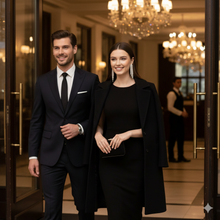 Laden Sie das Bild in den Galerie-Viewer, FABIENNE | Elegante lange Ohrringe in gold mit Kristall Strängen
