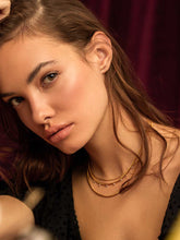 Laden Sie das Bild in den Galerie-Viewer, ICRUSH | FANCY SPARKLE Collier Halskette vergoldet mit süßen Kristallen
