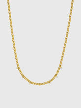 Laden Sie das Bild in den Galerie-Viewer, ICRUSH | FANCY SPARKLE Collier Halskette vergoldet mit süßen Kristallen
