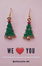 Laden Sie das Bild in den Galerie-Viewer, XMAS gold | Süße goldfarbene Ohrringe für Weihnachten mit verschiedenen Motiven
