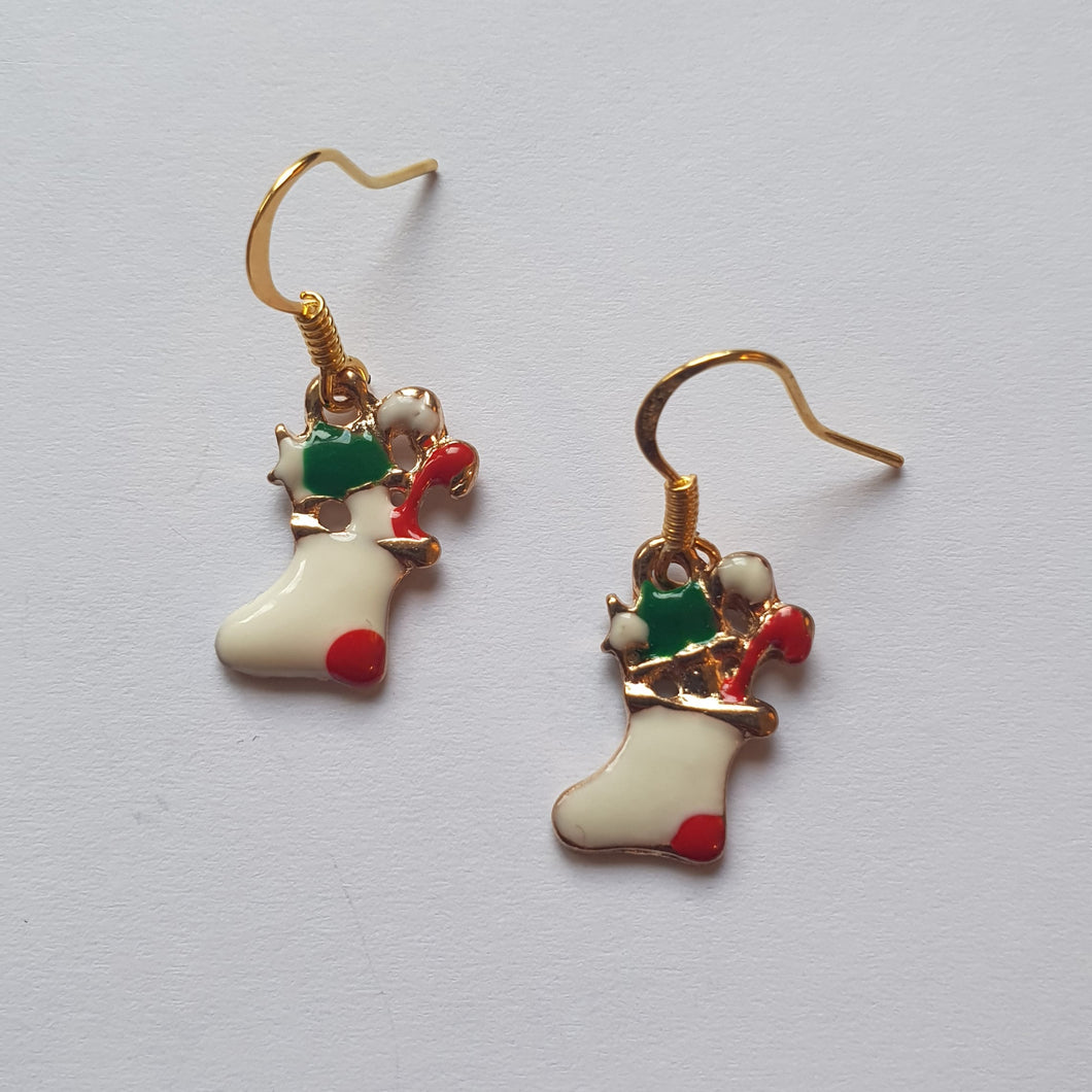 XMAS gold | Süße goldfarbene Ohrringe für Weihnachten mit verschiedenen Motiven